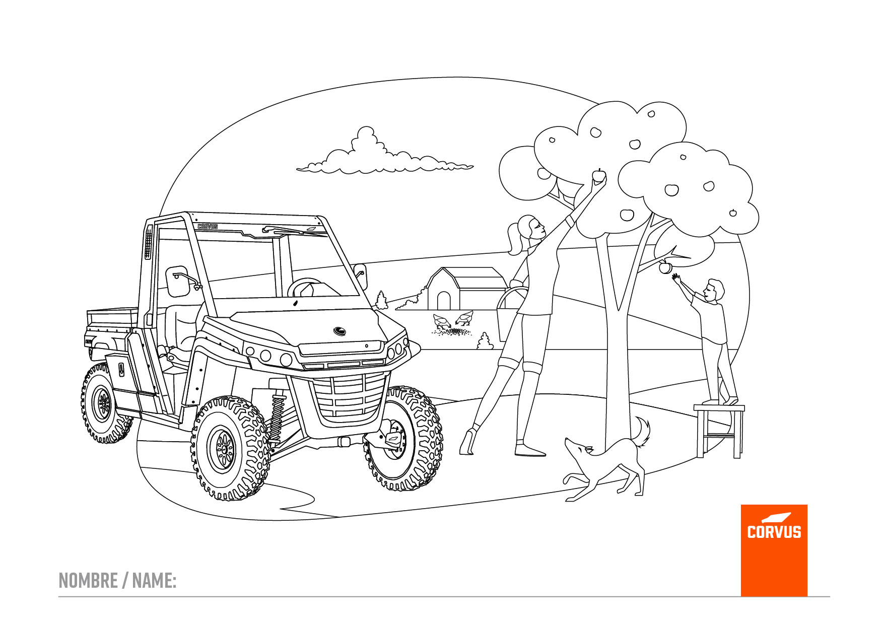 CORVUS - Dibujo TerrainDX4_Árbol