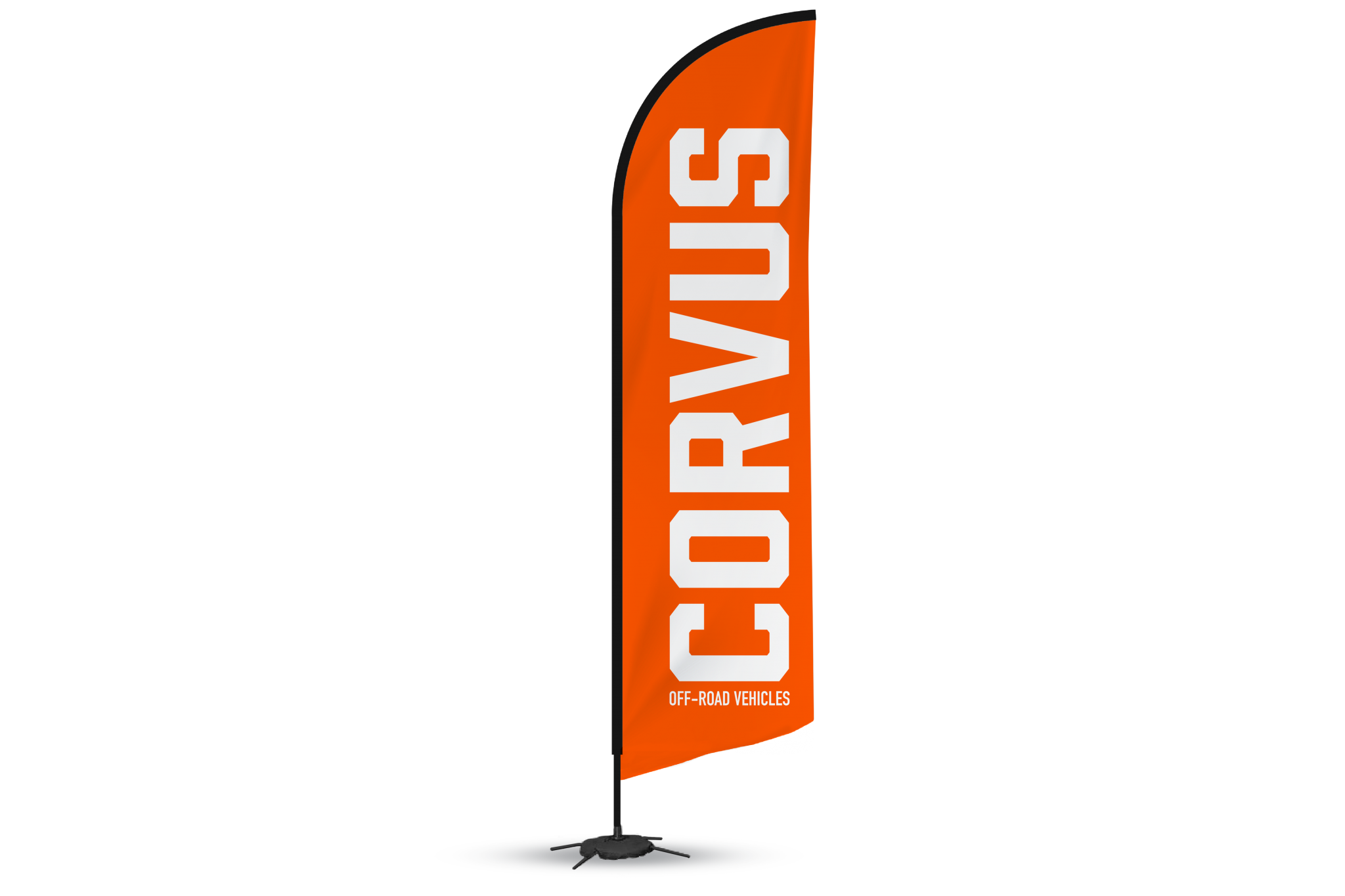 Bandera CORVUS grande