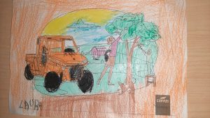 Dibujo COLOR Corvus UTV