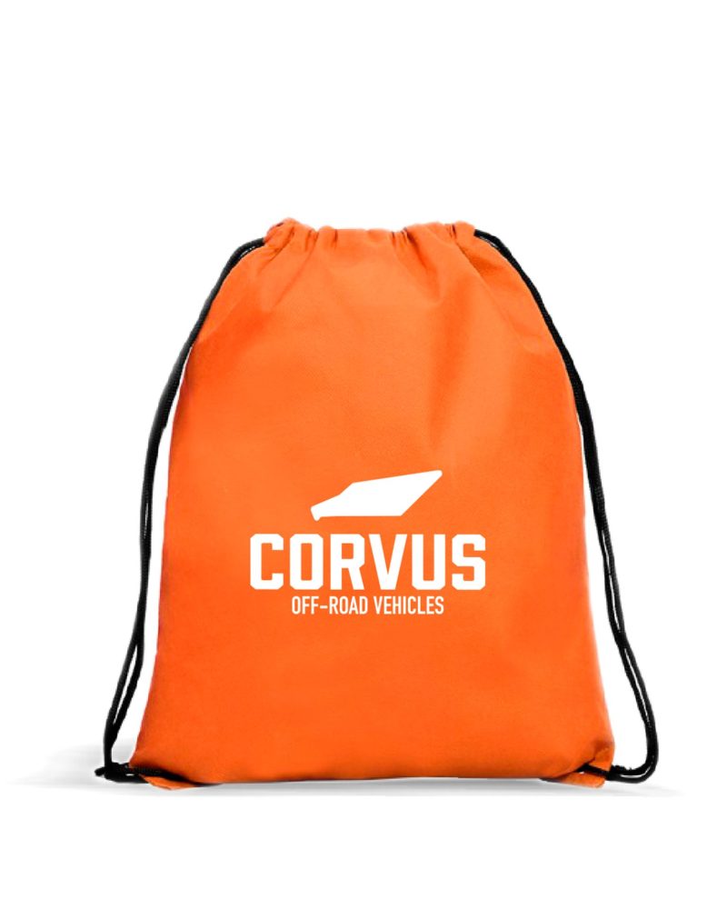 Mochila-cuerdas corvus naranja